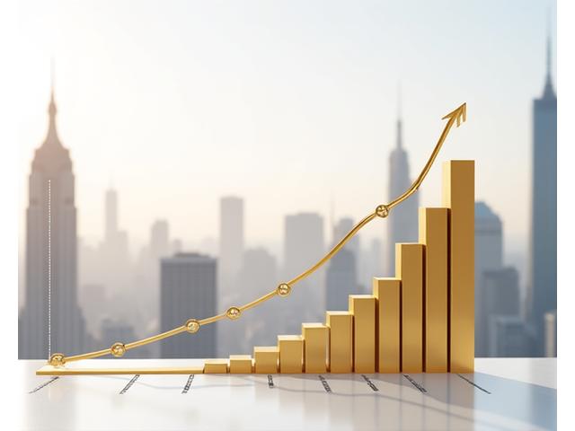 Graph showing historical appreciation rates of luxury penthouses